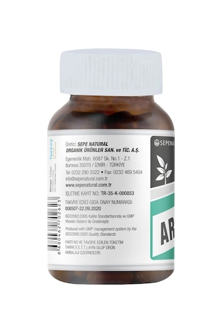 Sepe Natural Nop Enginar Artichoke 60 Kapsül 500 MG