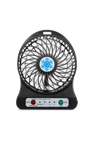 Yingfu Yp Arkasında Pil Olan Taşınabilir Elektrikli Vantilatör Beyaz Hafif Kullanışlı Klimalama Cihazı