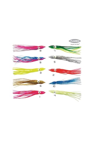 Fladen 12 Cm Ahtapot 10p