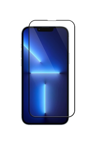 Apple iPhone Uyumlu 13 Pro Max Için Ekstra Güçlü Tam Koruma Sağlayan Lazer Kesim Premium Ekran Koruyucu