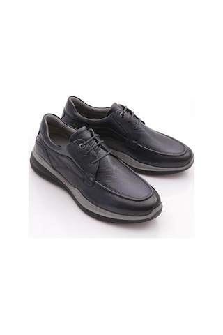 Dgn 5953 Erkek Bağcikli Sneakers Ayakkabi Lacivert