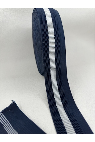 3.5 Cm Petekli Lastik-5 Metre-lacivert