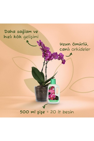 Lexroo Orkide Sıvı Bitki Besini Gübre 500 Ml