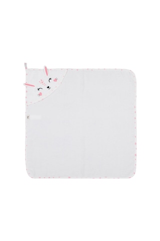 Civil Baby Tavşan Kulaklı Bambu Havlu - Ekru 31B61011625W1