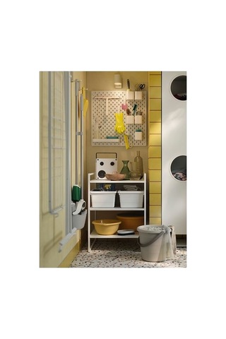 Ikea Vappeby Bluetooth Hoparlör, Beyaz, 20x20 Cm