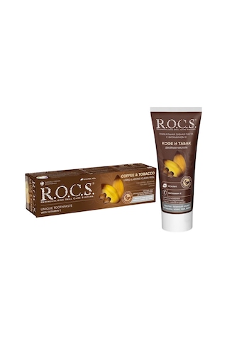 R.o.c.s. Kahve & Tütün Lekelere Karşı Diş Macunu 60ml