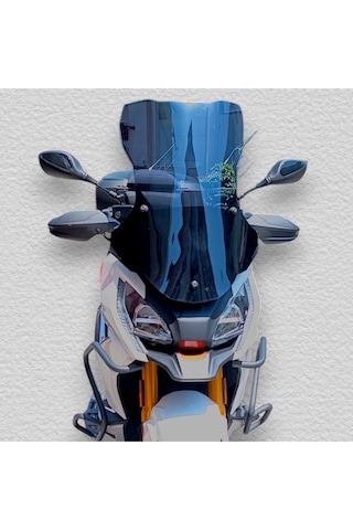 Peugeot Xp400 Gt Uyumlu Ön Cam Şeffaf, Füme, 65cm Yükseklik