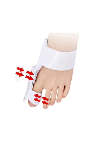 Akestoria Med Ayarlanabilir Cırtlı Baş Parmak Kemik Jel Düzeltici Fc-004 Standart