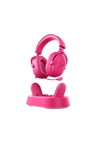 Mchose V9 Turbo+ Berry Red 7.1 Surround Kablosuz Gaming Kulaklık Hw-v9-12