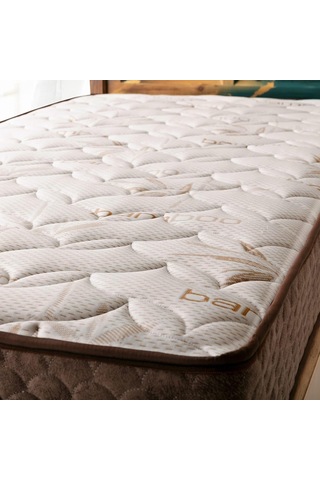 Heyner Opalin 130x190 Sea Shell Coffee Bamboo Tek Kişilik Yaylı Yatak 130 190 Ortopedik Tek Kişilik Yatak Diğer