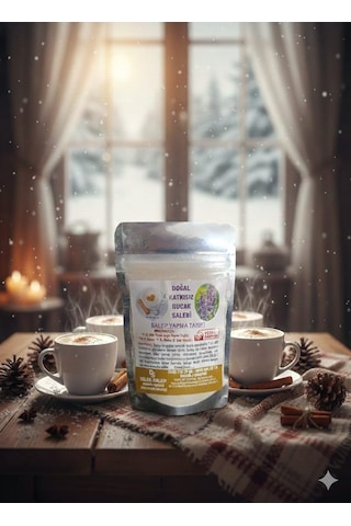 Meşhur Bucak Salebi,dilek Salep,5 Fincanlık Hediye Kutulu,şeker Karışımlı Salep