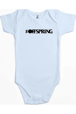 Zepplin Giyim The Offspring Text Sarı Bebek Body Zıbın