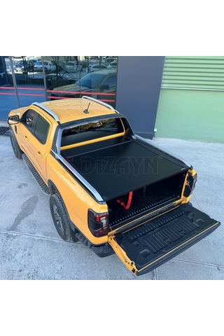S-dizayn Ford Ranger 4 S-back Sürgülü Kapak Siyah V1 2023 Üzeri