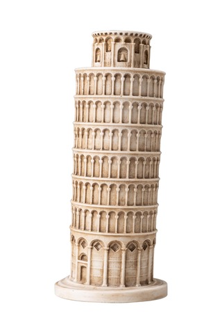 Pisa Kulesi Dekoratif Biblo