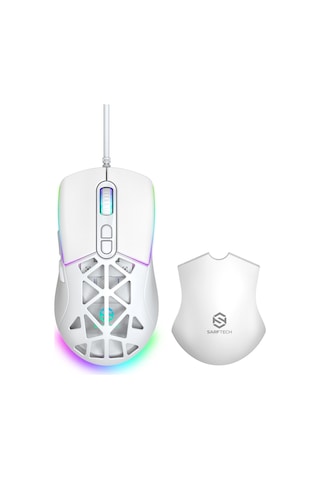 Rgb 7 Tuşlu 12.800dpi Makrolu Yazılım App Destekli Değiştirilebilir Başlıklı Gaming Oyuncu Mouse Diğer