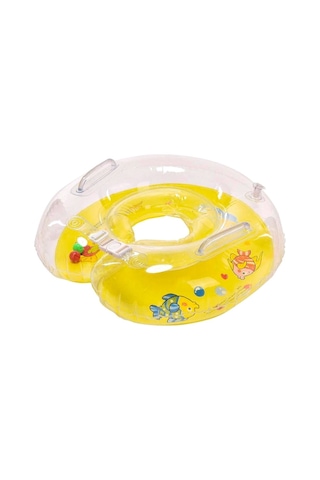 Bebek Boyun Simidi 3 Renkli Boyunluk 40 CM Havuz Simidi Pembe