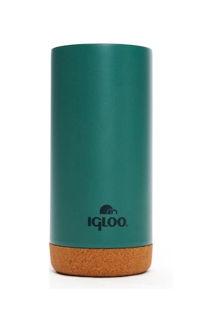 Çelik Mug Termos - Igloo - Cork - 500ml - Yeşil - 205695 Çok Renkli