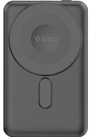 Ttec Recharger M 10.000mah Magsafe Uyumlu Pd 20w Lightning Ve Usb-c Dahili Kablolu Stantlı Taşınabil Siyah