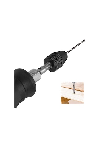6164 Silindir Saplı Otomatik Mini Mandren 0.3-3.4 Mm Sap 2.35 Mm