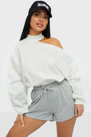 Madmext Mad Girls Gri Basic Şort Mg1293 GRİ