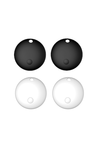 Maiyame Apple Mfi Onaylı Bluetooth 5.2 , 10 Aylık Pil Ömrü, Bul App İle Uyumlu, 4 Adet Siyah/beyaz + Askı Ve Piller