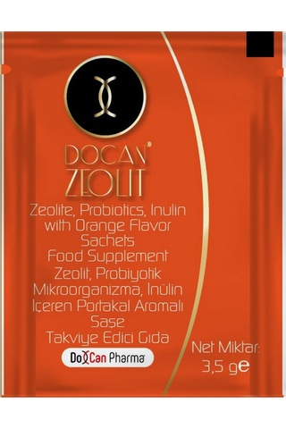 Docan Pharma Portakal Aromalı Oral İnülin Probiyotik Toz 60 Şase