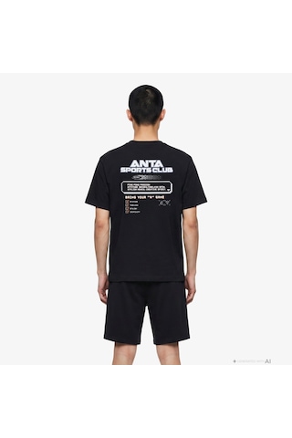 Anta Bring You "a" Game Erkek Siyah T-shirt 852628103 2800282