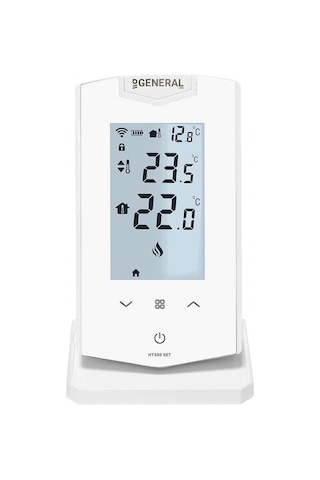 General HT500 SET Kablosuz Akıllı Oda Termostatı Beyaz
