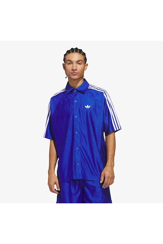 Adidas Jacquard Top Unisex Mavi Gömlek Kb7524 545591
