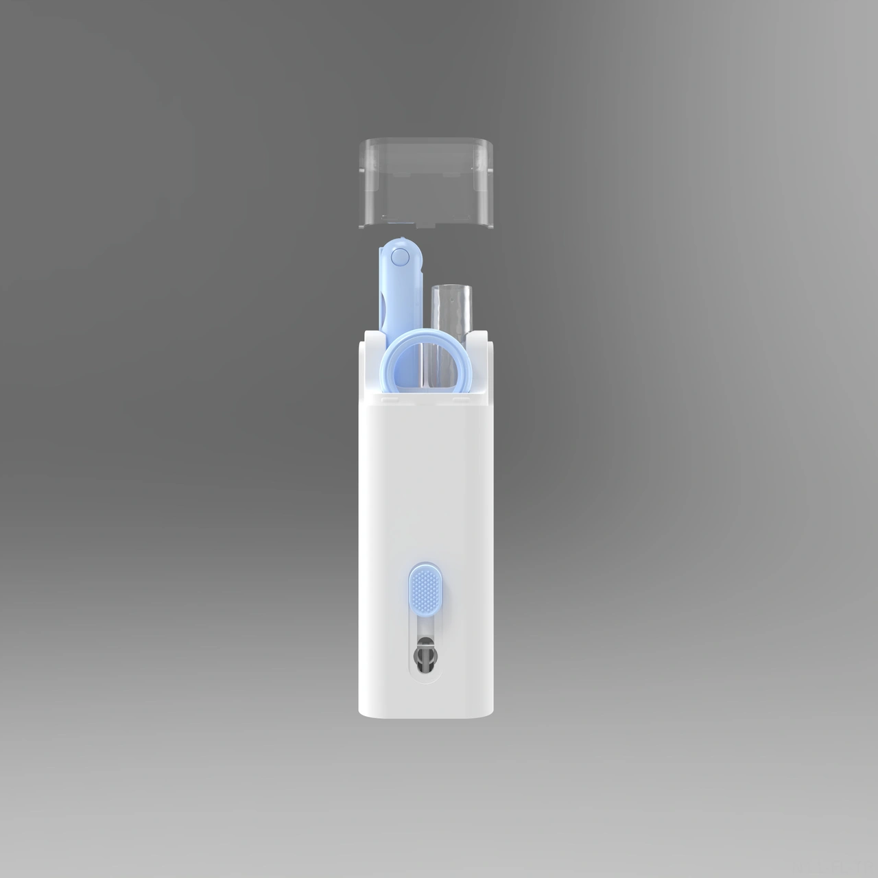 Lemestar Dijital Cihazlar İçin 7 Fonksiyonlu Temizlik Seti: Klavye Fırçası, Kulaklık Toplayıcı Ve Temizlik Suyu İçeren Mavi Q6e Aksesuarı