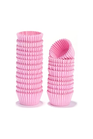 Takribi 200 Adet Mini Boy Pembe Truff Çikolata Kağıdı, Lokum Kağıdı, Muffin Kek Kalıbı 30x20 Mm Doğu Sku: Smg8690010553324 Ahşap