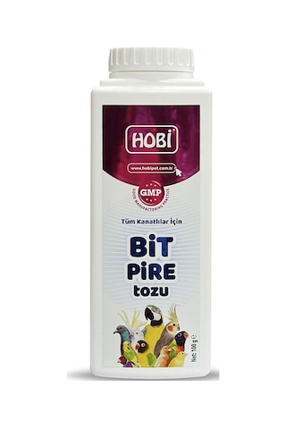 Hobi Kanatlılar İçin Bit Pire Tozu 100 G