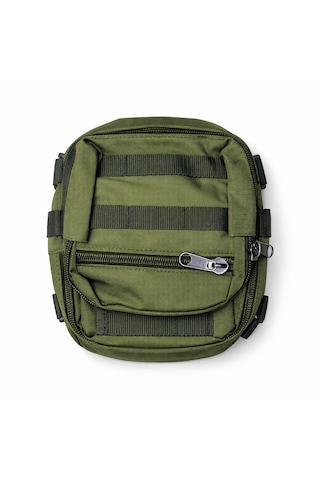 Anadolu Tactical Taktik Omuz Çantası Outdoor Kamp Bel Çantası Çok Bölmeli Yeşil