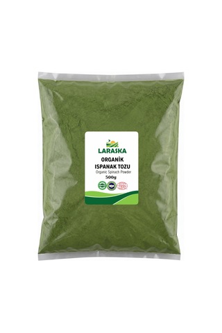 Organik Ispanak Tozu 500g Organic Spinach Powder