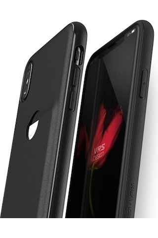 Vrs Design Apple Uyumlu iPhone X İle Damda Fit Kılıf Black
