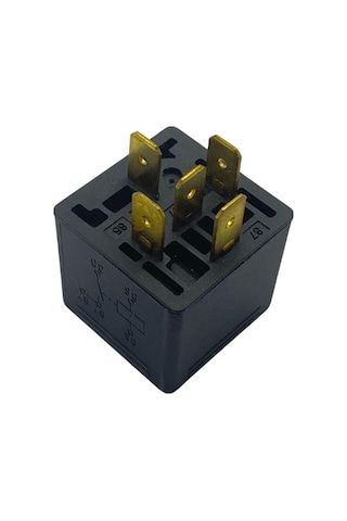 Bosch 12v Röle 5 Uçlu 30 A Tek Platin 30-85-86-87-87 Taıwan