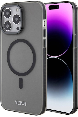 Apple Uyumlu iPhone 15 Pro Max Kılıf Tumı Lisanslı Magsafe Şarj Özellikli Buzlu Mat Kapak