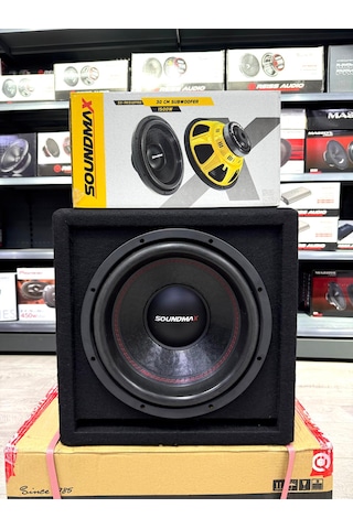 Sx-aks12 Pro Mini L Port Kabinli Profesyonel Pro Seri 1500wat 400w Rms 30 Cm Subwoofer Bas