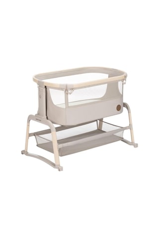 Maxi-cosi Iora Air Sallanabilen Ahşap Görünümlü Anne Yanı Beşik Beige Eco Bej