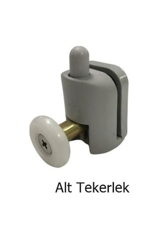 Duşakabin Tekerleği Rulman 8 Li Set Teker Çapı 24 Mm Gri