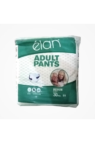 Elan Yetişkin Hasta Bezi Külotlu M Medium - 2 X 30'lu Paket 60 Adet M