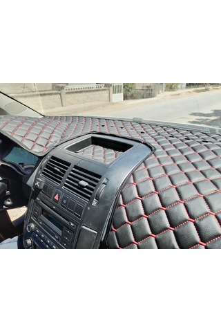 Kapitone Deri Kumaş Volkwagen Polo 2006-2009 Torpido Koruma Örtüsü 1 Adet