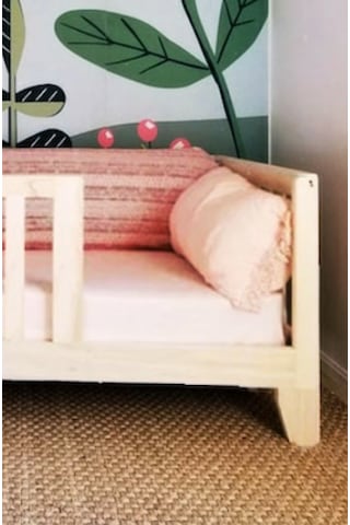 Köşk_Mobilya Montessori Yatak Ahşap Yatak Tüm Ölçülerde Karyola Çatısız Model