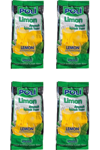 Poli Toz İçecek Limon 300 Gr X 4 Adet 300 G