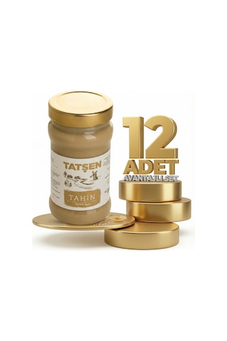 Tatşen Tahin 12x300 Gr Cam
