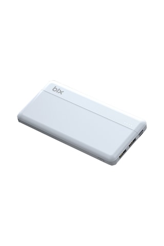 Bix Bxpb108 10000mah Çift Usb-a Çıkışlı Portatif Powerbank Beyaz