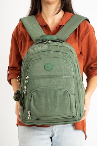 Ultra Hafif Orta Boy Sırt Çantası Unisex Yeşil Model: 571-3c - Yeşil