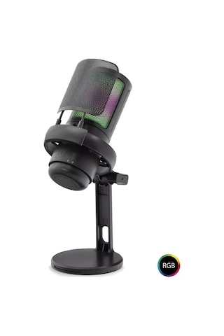 Streammıc G24 Rgb Usb Gaming Mikrofonu 192khz / 24bit Omnidirectional Usb Type-c