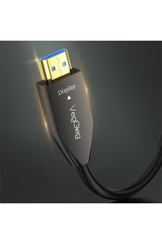 Veggieg 8k/60hz 4k/120hz 48gbps Hdr Arc Hdcp Fiber Optik Hdmı 2.1 Kablo 20 Metre