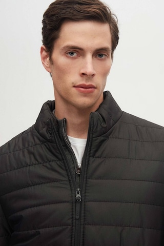 D'S Damat Slim Fit Rüzgar Geçirmez Elyaf Dolgulu Erkek Mont 3HF07ORT04262 Siyah